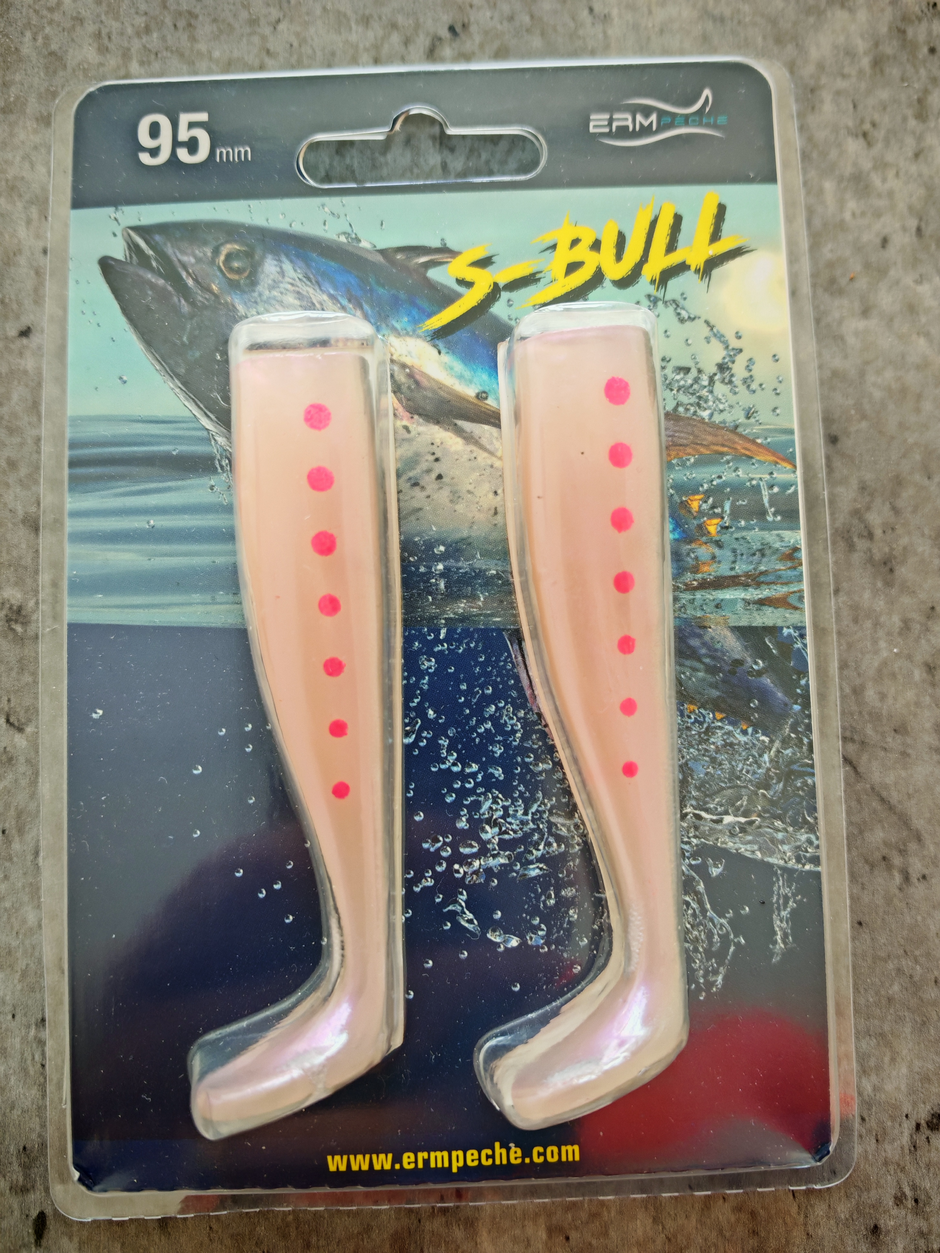S-Bull 95mm per Jig head 45gr